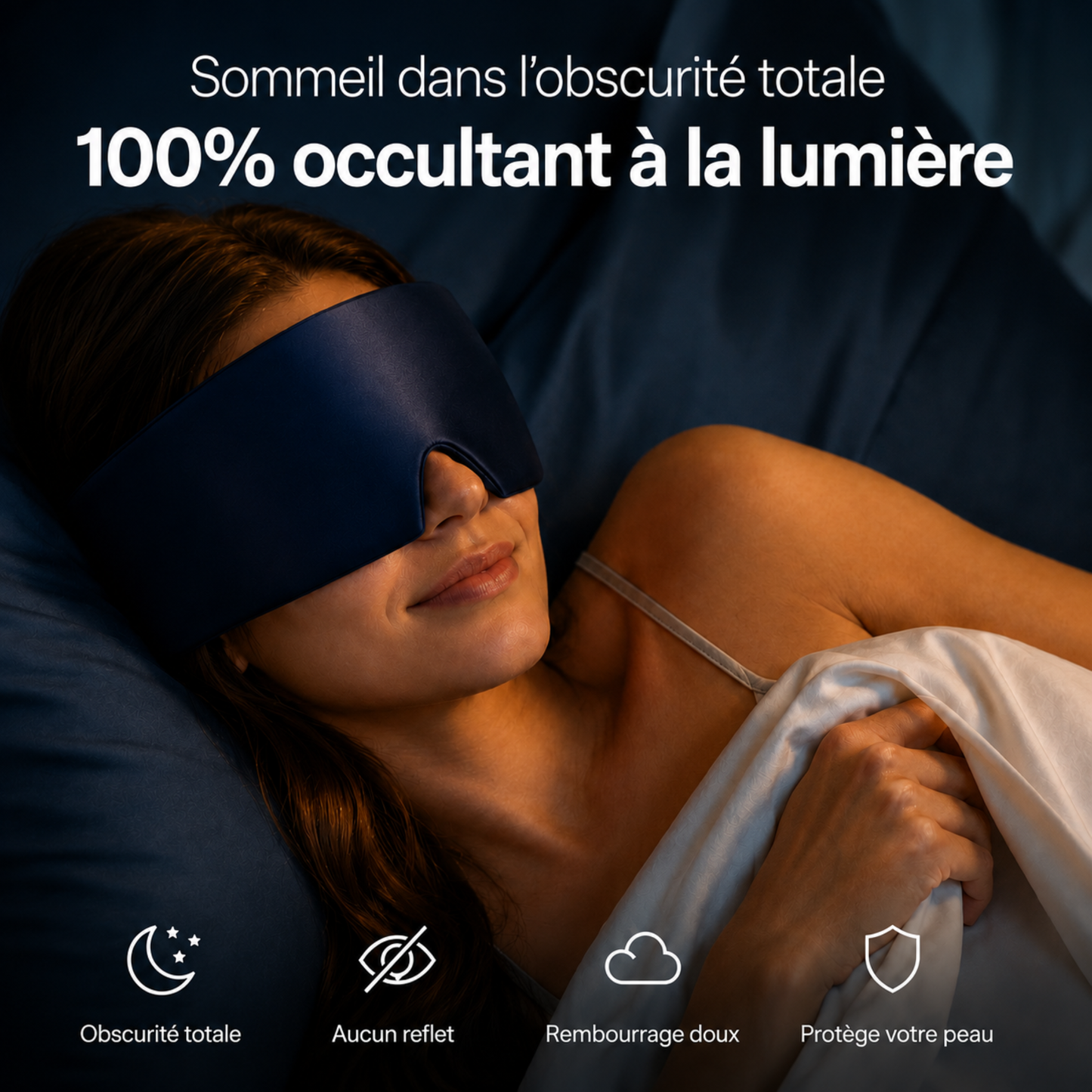 MOOSLEE – Masque de Nuit Soie 3D