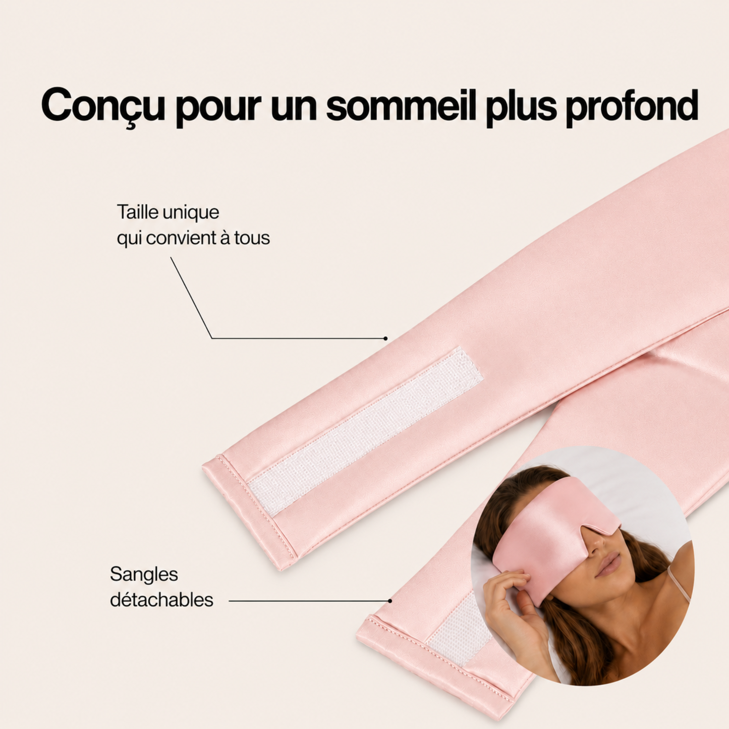 MOOSLEE – Masque de Nuit Soie 3D